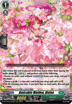Amicable Maiden, Alvina - DZ-BT03/018EN