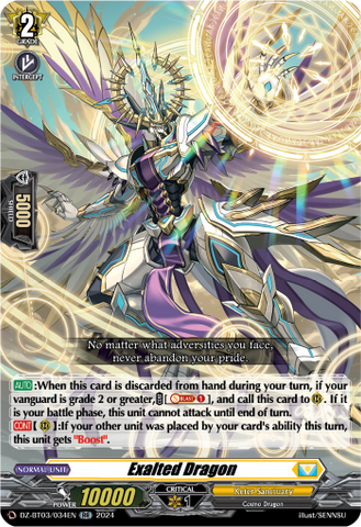 Exalted Dragon - DZ-BT03/034EN