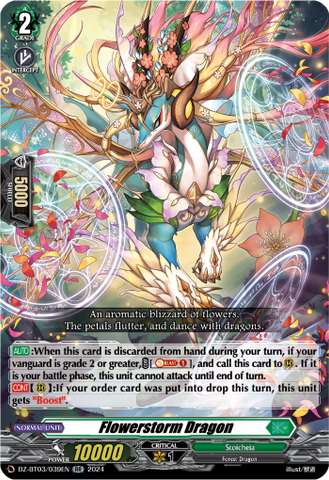 Flowerstorm Dragon - DZ-BT03/039EN