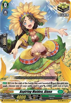 Aspiring Maiden, Alana - DZ-BT03/056EN