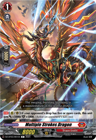 Multiple Strokes Dragon - DZ-BT03/091EN