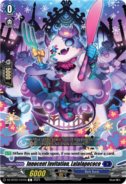 Innocent Invitation, Lalalapococo - DZ-BT03/101EN