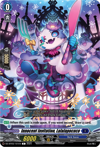 Innocent Invitation, Lalalapococo - DZ-BT03/101EN