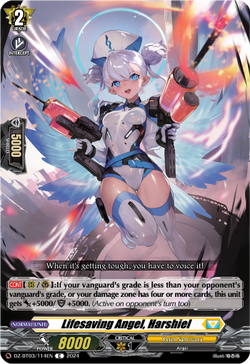 Lifesaving Angel, Harshiel - DZ-BT03/114EN