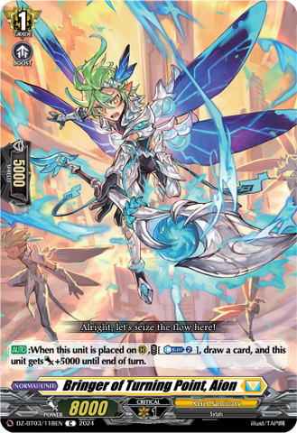 Bringer of Turning Point, Aion - DZ-BT03/118EN