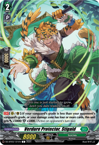 Verdure Protector, Stigald - DZ-BT03/121EN
