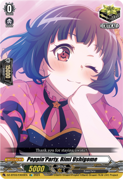 Poppin'Party, Rimi Ushigome - DZ-BT03/EX03EN