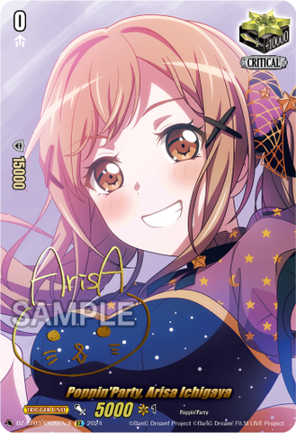 Poppin'Party, Arisa Ichigaya (Signature) - DZ-BT03/EX05EN-S