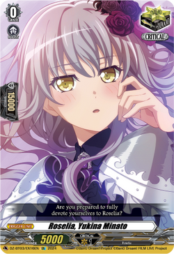 Roselia, Yukina Minato - DZ-BT03/EX16EN