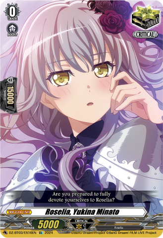 Roselia, Yukina Minato - DZ-BT03/EX16EN