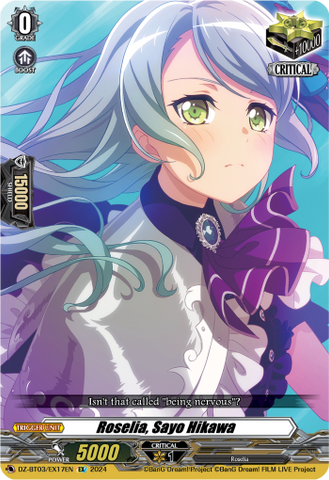 Roselia, Sayo Hikawa - DZ-BT03/EX17EN