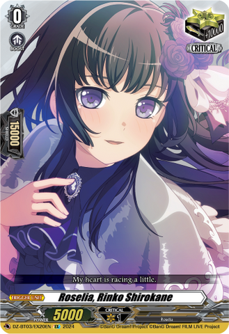 Roselia, Rinko Shirokane - DZ-BT03/EX20EN