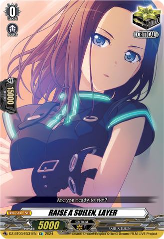 RAISE A SUILEN, LAYER - DZ-BT03/EX31EN