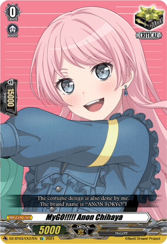 MyGO!!!!! Anon Chihaya - DZ-BT03/EX37EN