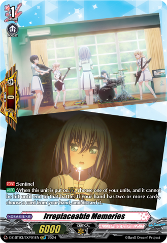 Irreplaceable Memories (EXP) - DZ-BT03/EXP01EN