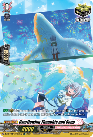 Overflowing Thoughts and Song (EXP) - DZ-BT03/EXP03EN
