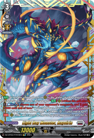 Light Ray Monster, Rayviris (FFR) - DZ-BT03/FFR10EN