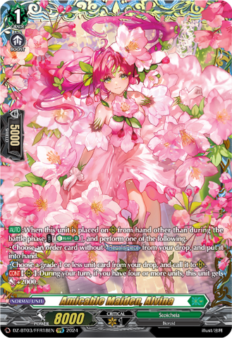 Amicable Maiden, Alvina (FFR) - DZ-BT03/FFR18EN