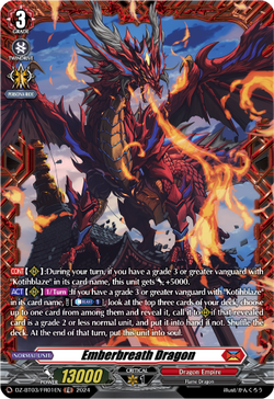Emberbreath Dragon (FR) - DZ-BT03/FR01EN
