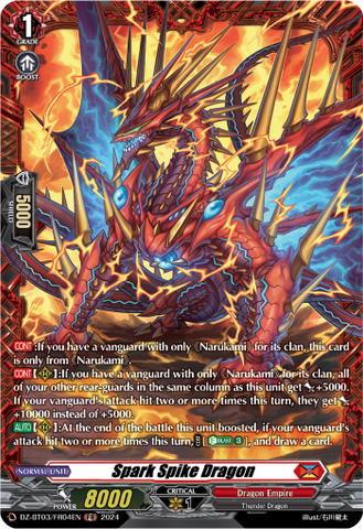 Spark Spike Dragon (FR) - DZ-BT03/FR04EN