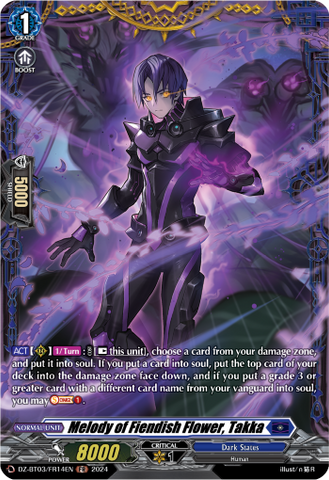 Melody of Fiendish Flower, Takka (FR) - DZ-BT03/FR14EN