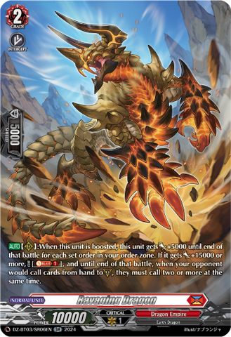 Ravaging Dragon (SR) - DZ-BT03/SR06EN