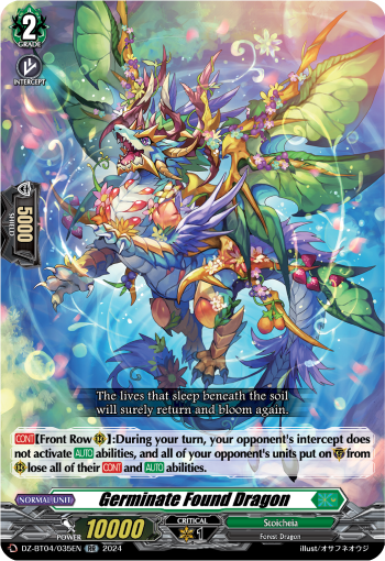 Germinate Found Dragon - DZ-BT04/035EN
