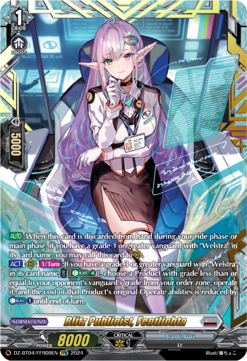 Blitz Publicist, Fentlichta (FFR) - DZ-BT04/FFR09EN