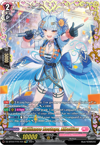 Brilliance Restage, Albellina (FFR) - DZ-BT04/FFR17EN