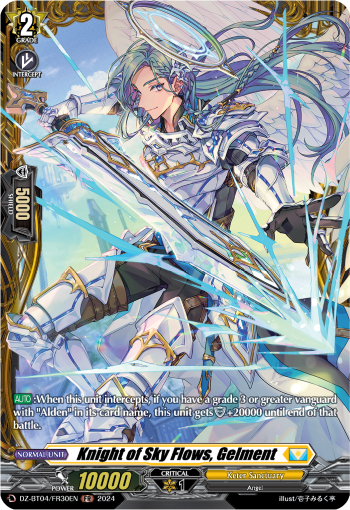 Knight of Sky Flows, Gelment (FR) - DZ-BT04/FR30EN