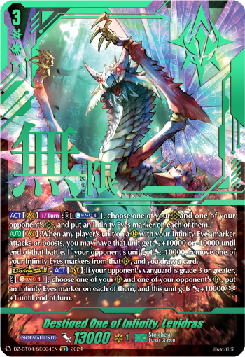 Destined One of Infinity, Levidras (SEC) - DZ-BT04/SEC04EN