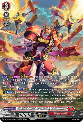 Destined One of Scales, Aelquilibra (SR) - DZ-BT04/SR02EN