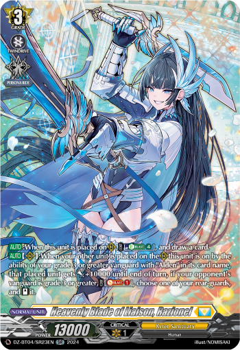 Heavenly Blade of Liaison, Razionel (SR) - DZ-BT04/SR23EN