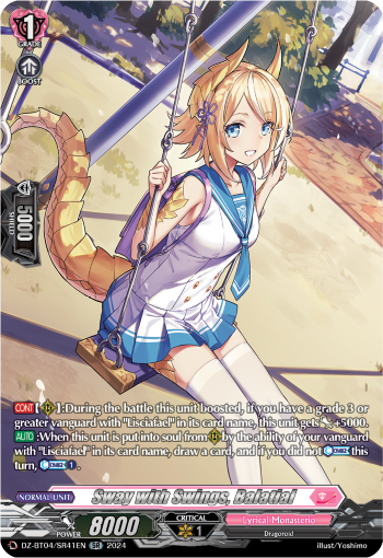 Sway with Swings, Balatial (SR) - DZ-BT04/SR41EN