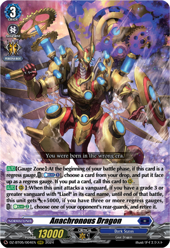 Anachronous Dragon - DZ-BT05/004EN