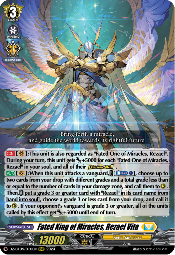 Fated King of Miracles, Rezael Vita - DZ-BT05/010EN
