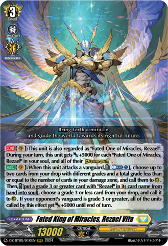 Fated King of Miracles, Rezael Vita - DZ-BT05/010EN