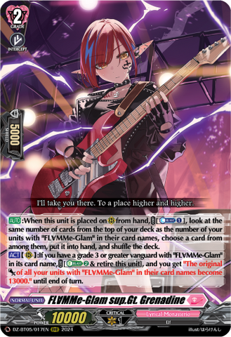 FL∀MMe-Glam sup.Gt. Grenadine - DZ-BT05/017EN