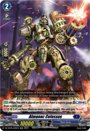 Almanac Colossus - DZ-BT05/026EN