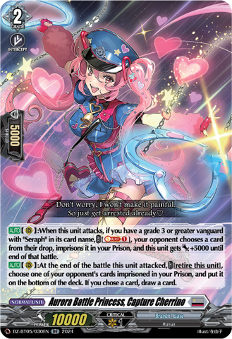 Aurora Battle Princess, Capture Cherrino - DZ-BT05/030EN