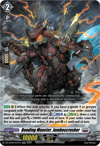 Bonding Monster, Jumboscrusher - DZ-BT05/031EN