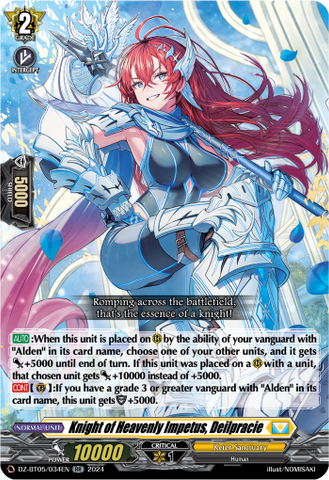 Knight of Heavenly Impetus, Deilpracie - DZ-BT05/034EN