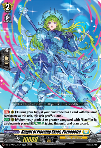 Knight of Piercing Skies, Pernacetra - DZ-BT05/035EN