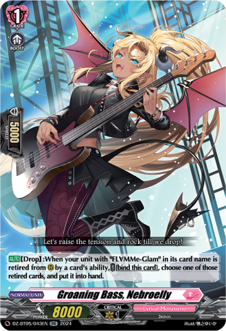 Groaning Bass, Nebroelly - DZ-BT05/043EN