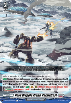 Nova Grapple Arena: Permafrost - DZ-BT05/055EN