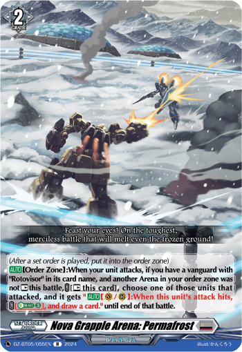 Nova Grapple Arena: Permafrost - DZ-BT05/055EN