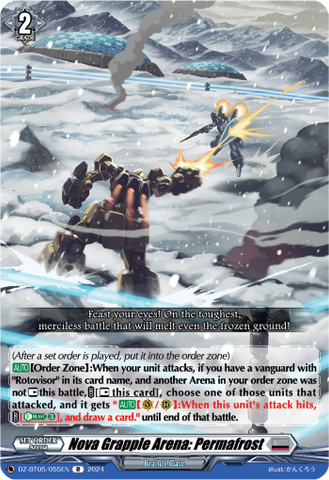Nova Grapple Arena: Permafrost - DZ-BT05/055EN