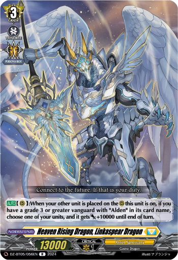 Heaven Rising Dragon, Linkaspear Dragon - DZ-BT05/056EN
