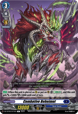 Combative Beheimot - DZ-BT05/077EN