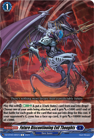 Future Discontinuing Evil Thoughts - DZ-BT05/085EN